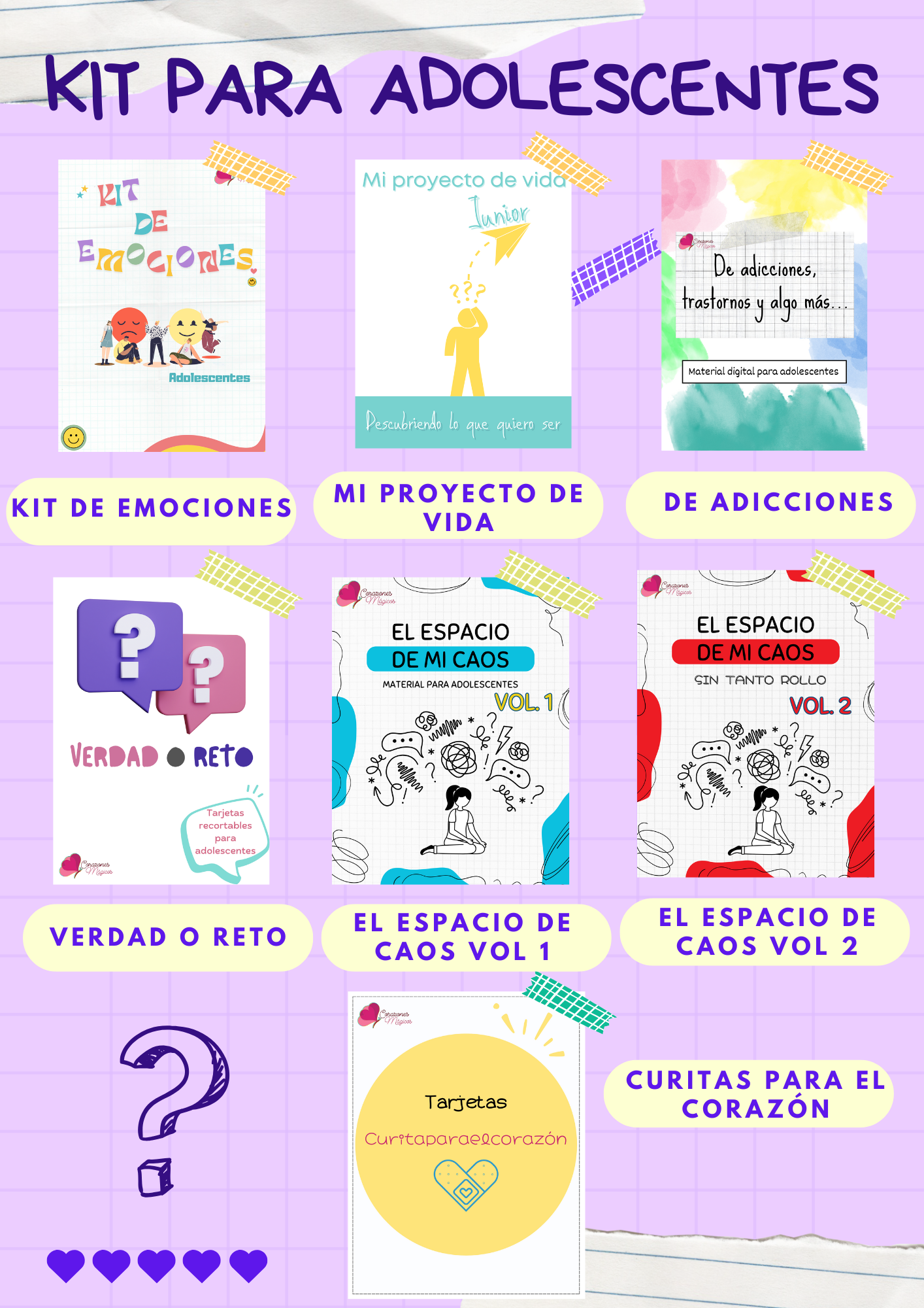 Kit para adolescentes